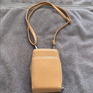 Elegant Tan Crossbody Bag